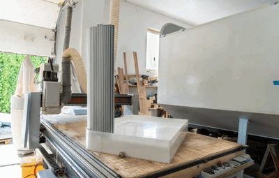 Бак для серой воды — душевой поддон скругленный