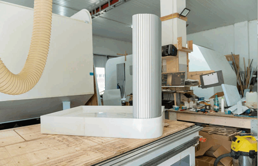 Бак для серой воды — душевой поддон скругленный