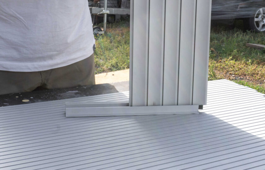 Сдвижное полотно из алюминия