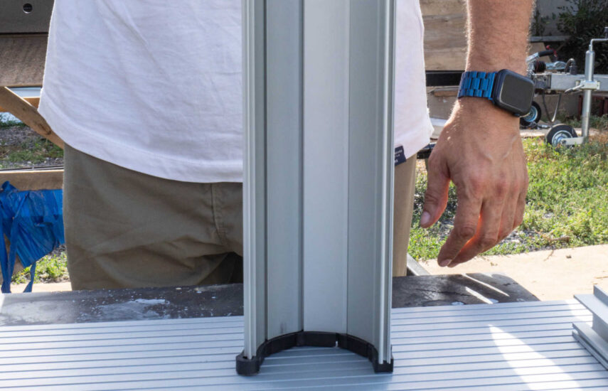 Сдвижное полотно из алюминия