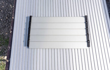 Сдвижное полотно из алюминия