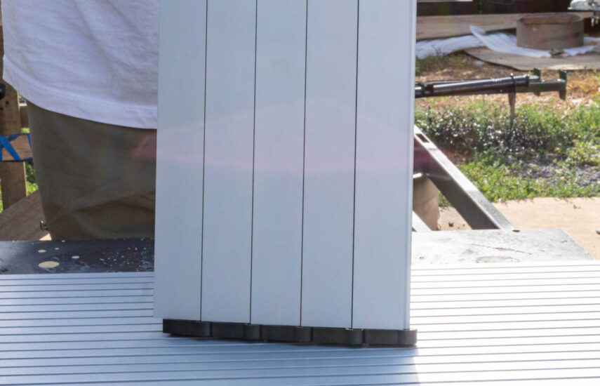 Сдвижное полотно из алюминия